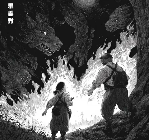 热血漫画《燃魂》封面